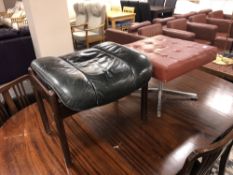 Two 20th century Danish footstools