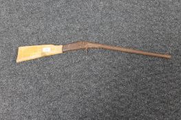 A vintage child's air rifle