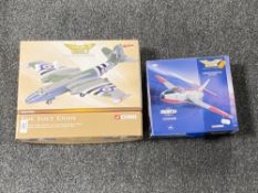 Two boxed Corgi Aviation Archive model aircraft
