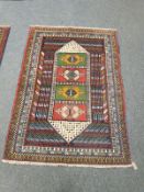 A Caucasian rug 122 cm x 168 cm