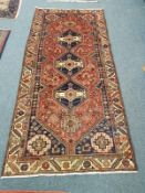 A Persian carpet,