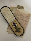 A military cross and bar awarded to Capt.