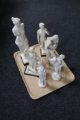 Six composite figures - Roman studies,