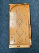 A Chad Valley bagatelle board