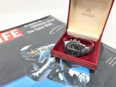 A Fine and Rare Gent's Stainless Steel Pre-Moon Omega So-Called 'Ed White' Speedmaster Chronograph