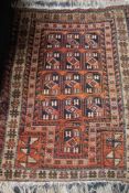 An Afghan Bokhara prayer rug