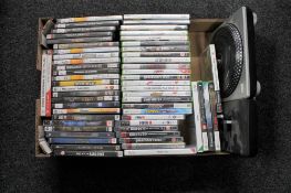 A box of DJ Hero together with a quantity of PC,