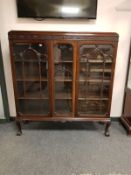 A Victorian mahogany bookcase,
