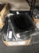 A box of Phaze clothes to include : frill gloss dresses and belts