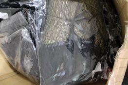 A box of phaze padded feather capes,