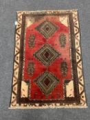 A Baluchi rug,