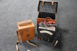 Two vintage universal AVO meters,