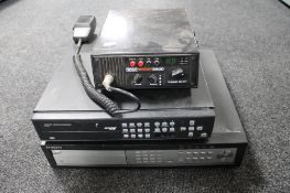 A Samsung digital video recorder SHR-5162 together with an Edge CCTV digital video recorder and