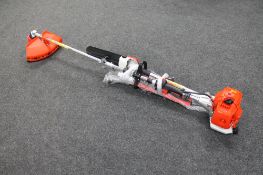 A petrol garden multi tool