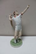A Coalport figure - Match Point
