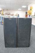 A pair of Schneider floor standing speakers