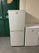 A Frigidaire upright fridge freezer
