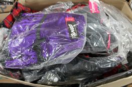 A box of Phaze combat skirts,