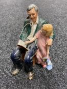 A Royal Doulton figure, Grandpa's Story,