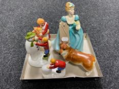 A Francesca china figure,