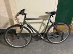 A Rigdeback gent's hybrid bike