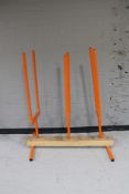 A log stand
