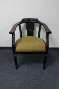 An early twentieth century armchair