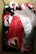 A box of Phaze fantasy outfits and underwear etc
