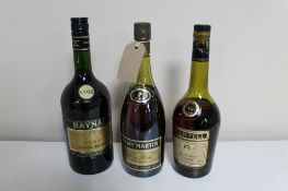 A bottle of Remy Martin Cognac 68cl,