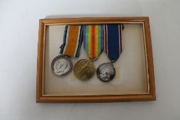 A group of war medals - two WWI awarded to 7884 A. Cpl. G. Million. R.E.
