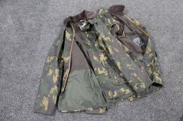 Two Barbour Bedale camouflage wax jackets CONDITION REPORT: These are in very good