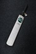 A signed Slazenger cricket bat CONDITION REPORT: International postage £35 + vat.