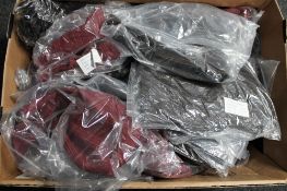 A box of Phaze hobble skirts etc