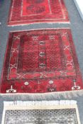 A Hamadan rug,