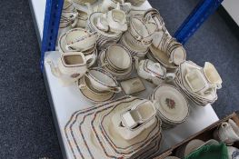 A large quantity of Crown Ducal Gainsborough and other tea and dinner ware