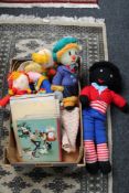 A box of scare crows, British Empire magazines,