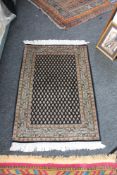 An eastern rug,
