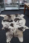 A large cow hide, approx.
