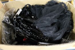 A box of Phaze Clothing - corsets etc