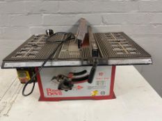 A ten inch power Devil table saw