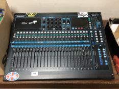 An Allen and Heath Q-24 digital mixer (no leads)