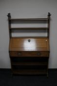 An Edwardian fall fronted bureau