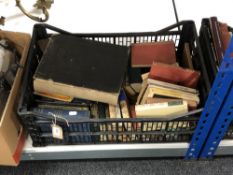 A box of twentieth century hard backed and paper backed books - Ian Fleming James Bond Pan Book