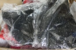 A box of Phaze Clothing - glitter corset skirt,