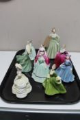 A Coalport Lady's of Fashion figure, Kelly,