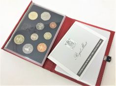 Royal Mint - United Kingdom proof coin collection 1989 (red)