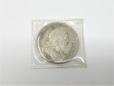 A William III crown 1696,