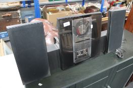 A Bang & Olufsen music system CONDITION REPORT: Lacking remote.