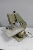 A Burgess Powerline band saw BBS-20 Mk II