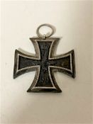A World War One German Iron Cross medal